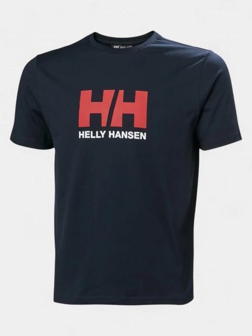 tricou cu maneci scurte pt. barbati Helly Hansen Hh Logo T-Shirt 3.0 albastru inchis 5