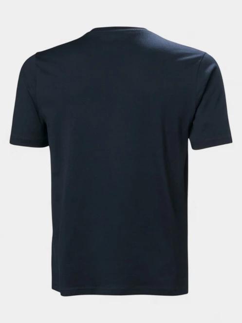 tricou cu maneci scurte pt. barbati Helly Hansen Hh Logo T-Shirt 3.0 albastru inchis 6