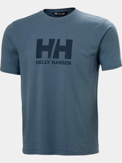 tricou cu maneci scurte pt. barbati Helly Hansen Hh Logo T-Shirt 3.0 albastru 2