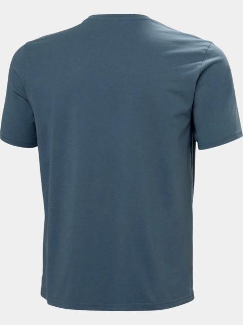 tricou cu maneci scurte pt. barbati Helly Hansen Hh Logo T-Shirt 3.0 albastru 3