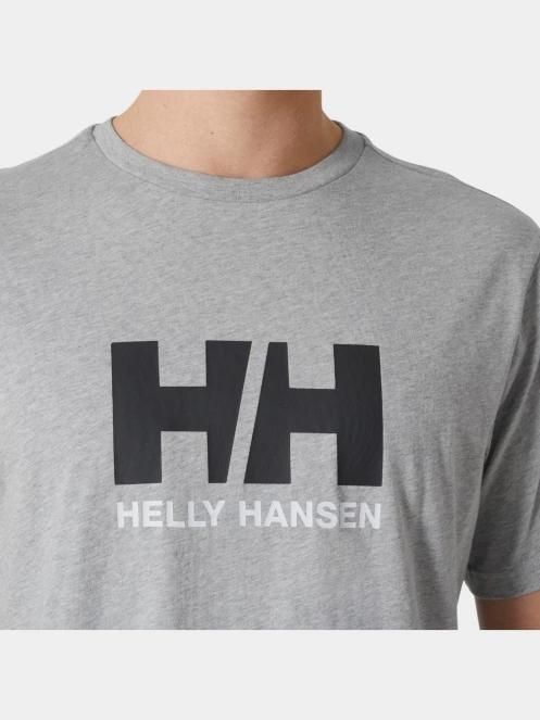 tricou cu maneci scurte pt. barbati Helly Hansen Hh Logo T-Shirt 3.0 gri 4