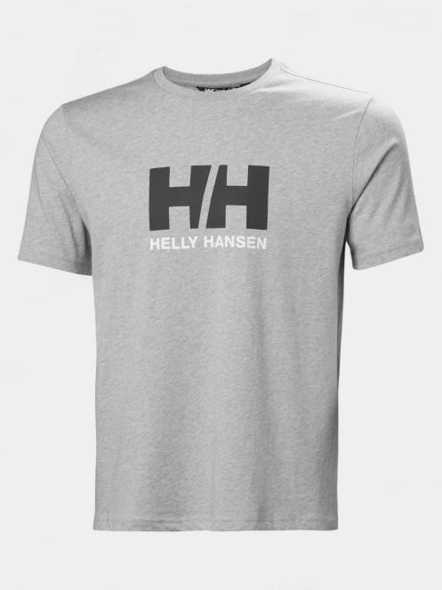 tricou cu maneci scurte pt. barbati Helly Hansen Hh Logo T-Shirt 3.0 gri 5