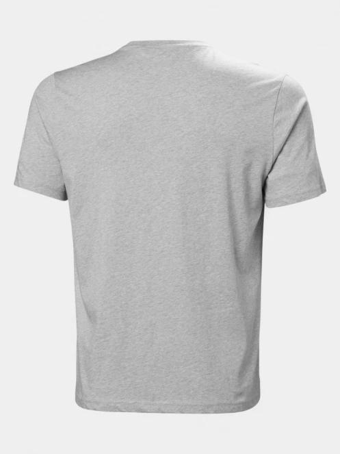 tricou cu maneci scurte pt. barbati Helly Hansen Hh Logo T-Shirt 3.0 gri 6