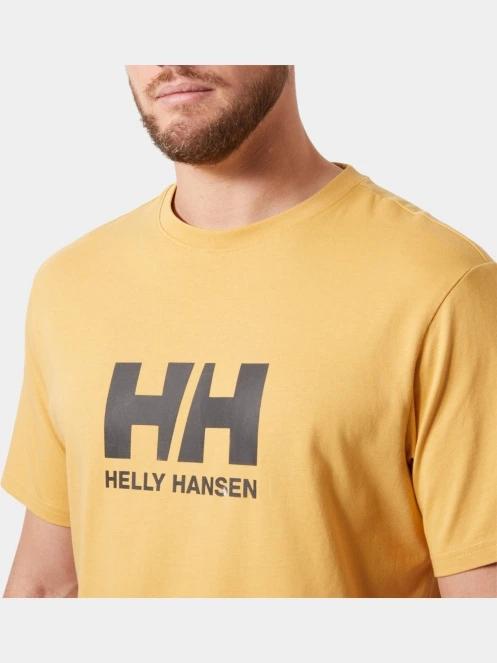 tricou cu maneci scurte pt. barbati Helly Hansen Hh Logo T-Shirt 3.0 galben 4