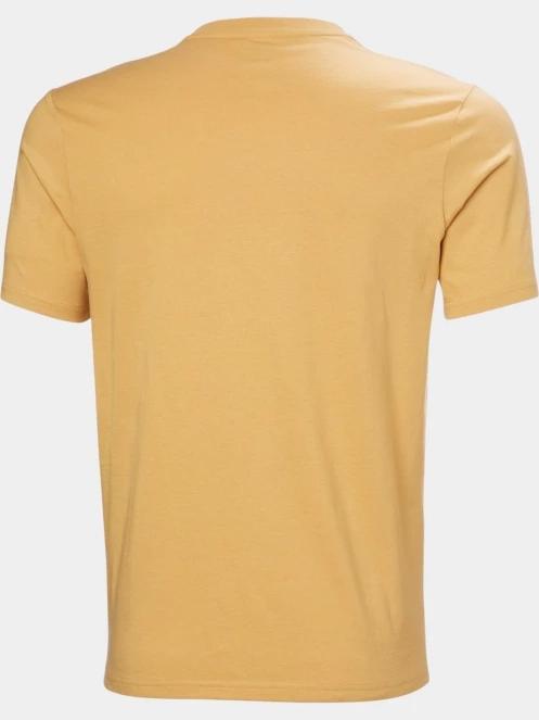 tricou cu maneci scurte pt. barbati Helly Hansen Hh Logo T-Shirt 3.0 galben 6