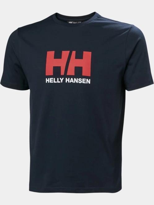 tricou cu maneci scurte pt. barbati Helly Hansen Hh Logo T-Shirt 3.0 albastru inchis 5