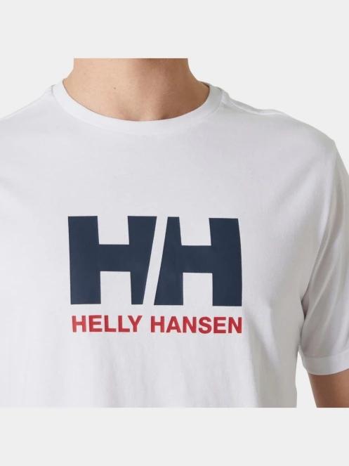 tricou cu maneci scurte pt. barbati Helly Hansen Hh Logo T-Shirt 3.0 alb 4