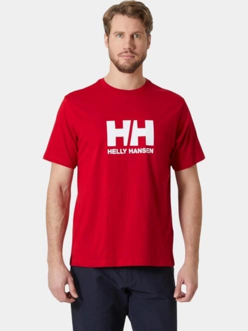 tricou cu maneci scurte pt. barbati Helly Hansen Hh Logo T-Shirt 3.0 rosu 2