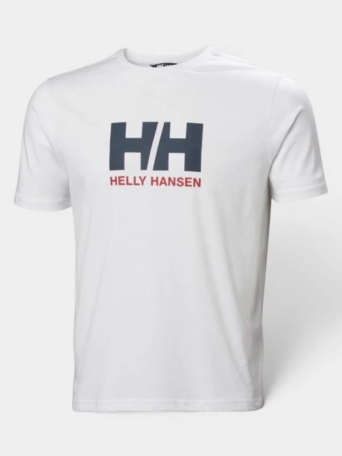tricou cu maneci scurte pt. barbati Helly Hansen Hh Logo T-Shirt 3.0 alb 5