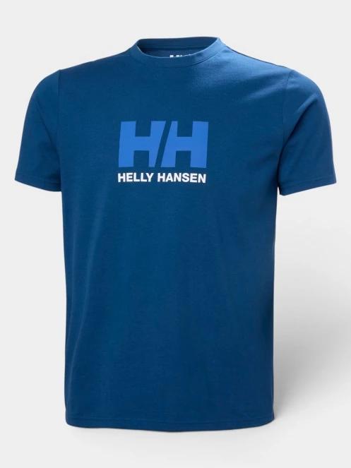 tricou cu maneci scurte pt. barbati Helly Hansen Hh Logo T-Shirt 3.0 albastru 5