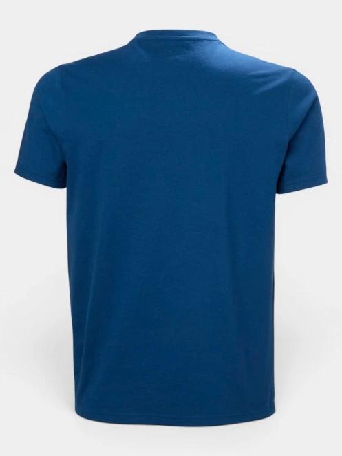tricou cu maneci scurte pt. barbati Helly Hansen Hh Logo T-Shirt 3.0 albastru 6