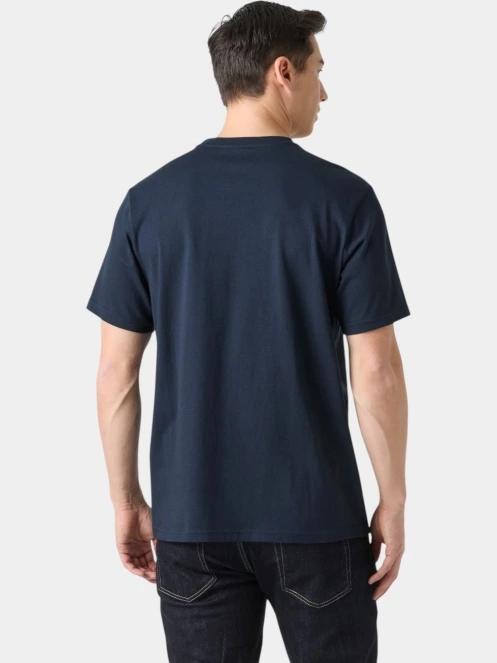 tricou cu maneci scurte pt. barbati Helly Hansen Hh Logo T-Shirt 3.0 albastru inchis 3