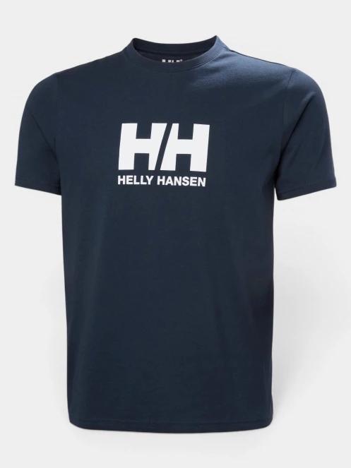 tricou cu maneci scurte pt. barbati Helly Hansen Hh Logo T-Shirt 3.0 albastru inchis 5