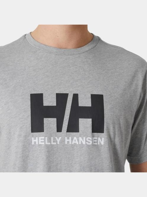 tricou cu maneci scurte pt. barbati Helly Hansen Hh Logo T-Shirt 3.0 gri 4