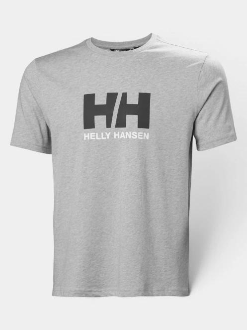 tricou cu maneci scurte pt. barbati Helly Hansen Hh Logo T-Shirt 3.0 gri 5