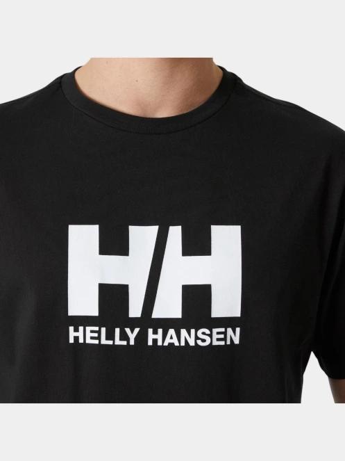 tricou cu maneci scurte pt. barbati Helly Hansen Hh Logo T-Shirt 3.0 negru 4