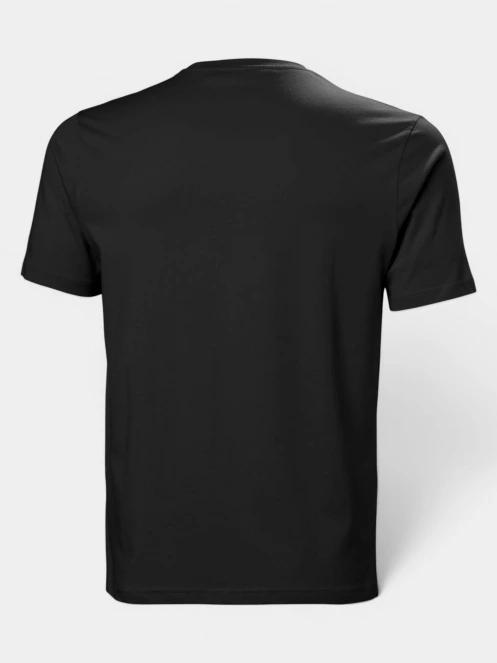 tricou cu maneci scurte pt. barbati Helly Hansen Hh Logo T-Shirt 3.0 negru 6