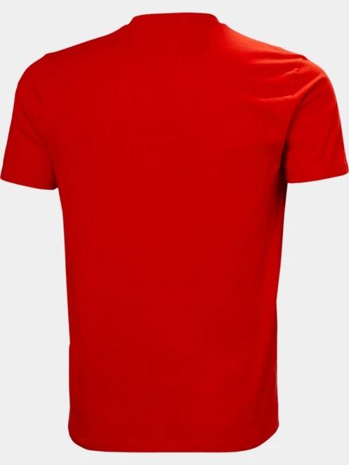 tricou cu maneci scurte pt. barbati Helly Hansen Hh Box T 2.0 rosu 3