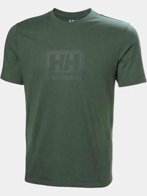 tricou cu maneci scurte pt. barbati Helly Hansen Hh Box T 2.0 verde 5