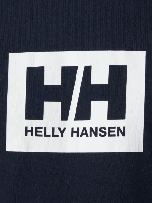 tricou cu maneci scurte pt. barbati Helly Hansen Hh Box T 2.0 albastru inchis 4