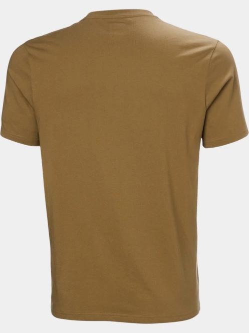 tricou cu maneci scurte pt. barbati Helly Hansen Hh Box T 2.0 oliv 6