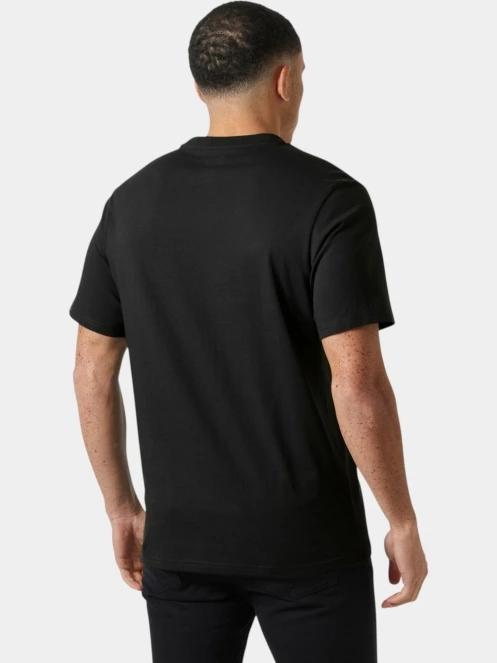 tricou cu maneci scurte pt. barbati Helly Hansen Hh Box T 2.0 negru 3