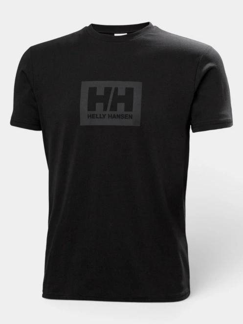 tricou cu maneci scurte pt. barbati Helly Hansen Hh Box T 2.0 negru 5