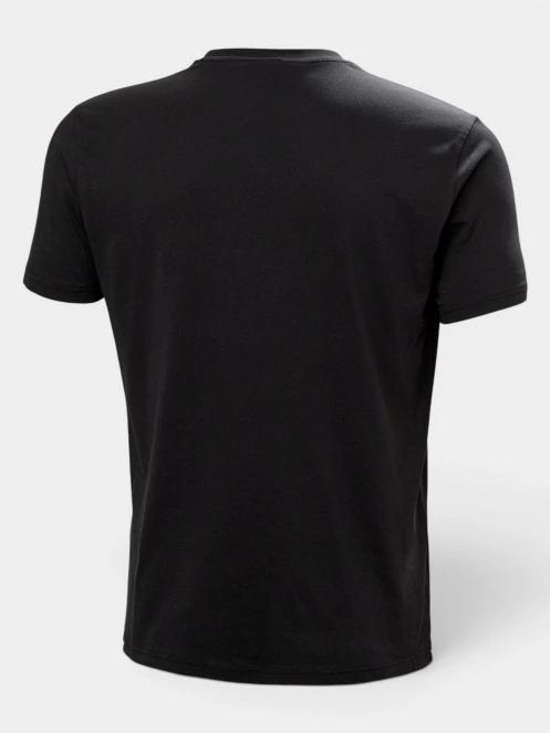 tricou cu maneci scurte pt. barbati Helly Hansen Hh Box T 2.0 negru 6