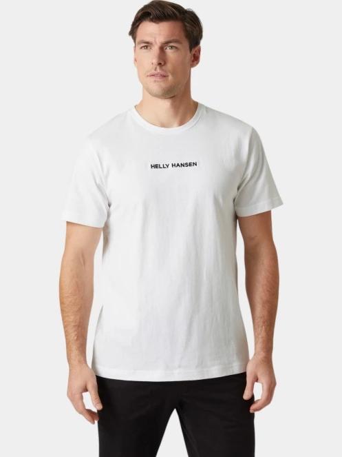 tricou cu maneci scurte pt. barbati Helly Hansen Core T-Shirt 2.0 alb 2