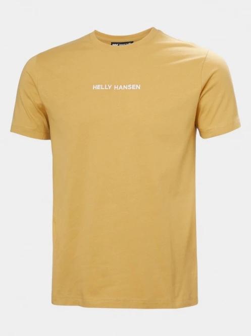 tricou cu maneci scurte pt. barbati Helly Hansen Core T-Shirt 2.0 galben 5