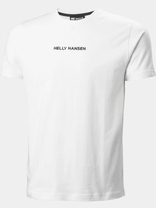 tricou cu maneci scurte pt. barbati Helly Hansen Core T-Shirt 2.0 alb 5