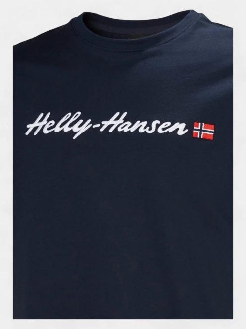 tricou cu maneci scurte pt. barbati Helly Hansen Core Graphic T 2.0 albastru inchis 4