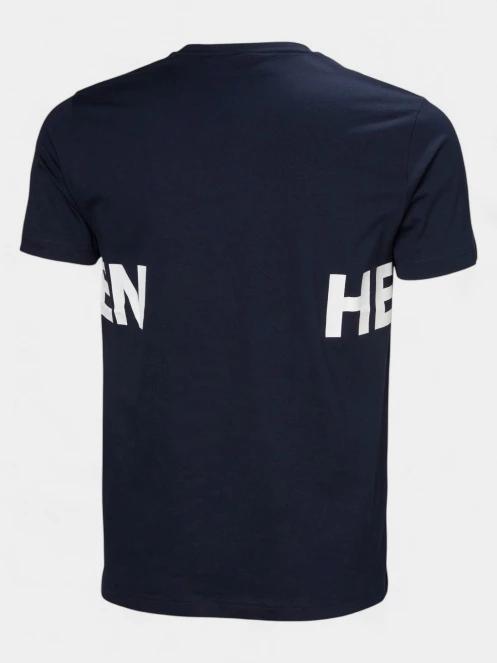 tricou cu maneci scurte pt. barbati Helly Hansen Core Graphic T 2.0 albastru inchis 6