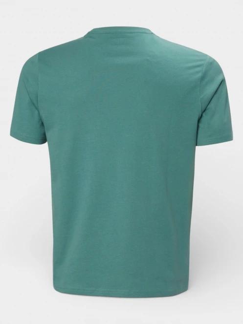 tricou cu maneci scurte pt. barbati Helly Hansen Core Graphic T 2.0 verde 6