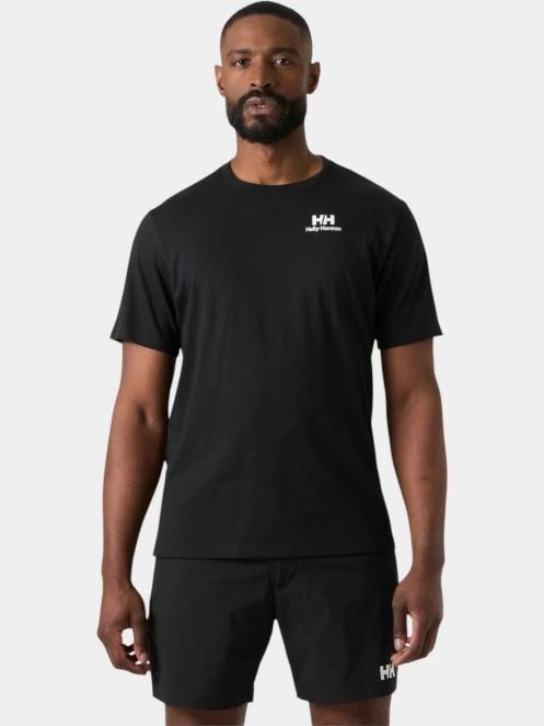 tricou cu maneci scurte pt. barbati Helly Hansen Core Graphic T 2.0 negru 2