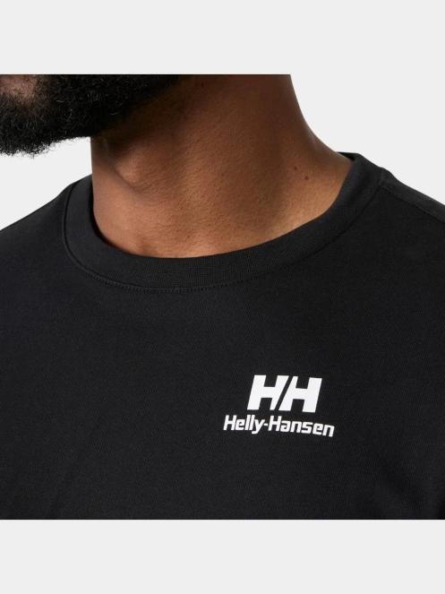 tricou cu maneci scurte pt. barbati Helly Hansen Core Graphic T 2.0 negru 4