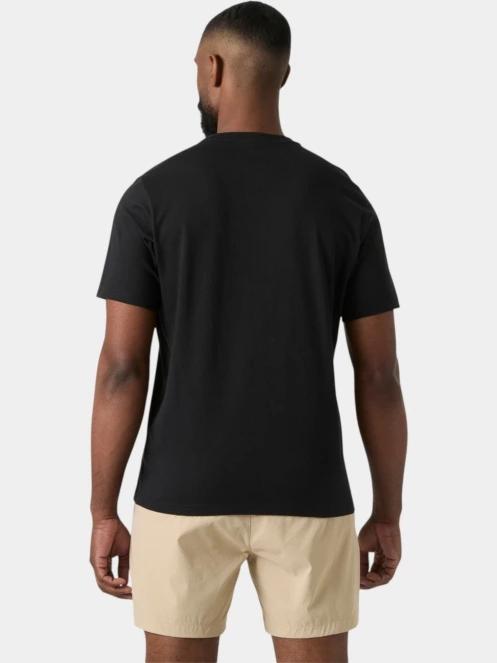 tricou cu maneci scurte pt. barbati Helly Hansen Core Graphic T 2.0 negru 3