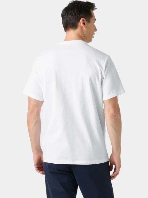 tricou cu maneci scurte pt. barbati Helly Hansen Core Graphic T 2.0 alb 3