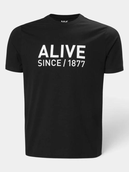 tricou cu maneci scurte pt. barbati Helly Hansen Core Graphic T 2.0 negru 5