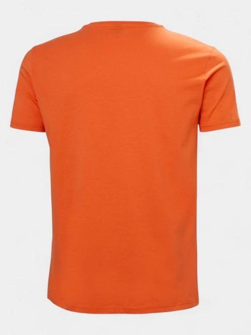 tricou cu maneci scurte pt. barbati Helly Hansen Shoreline T-Shirt 3.0 portocaliu 6