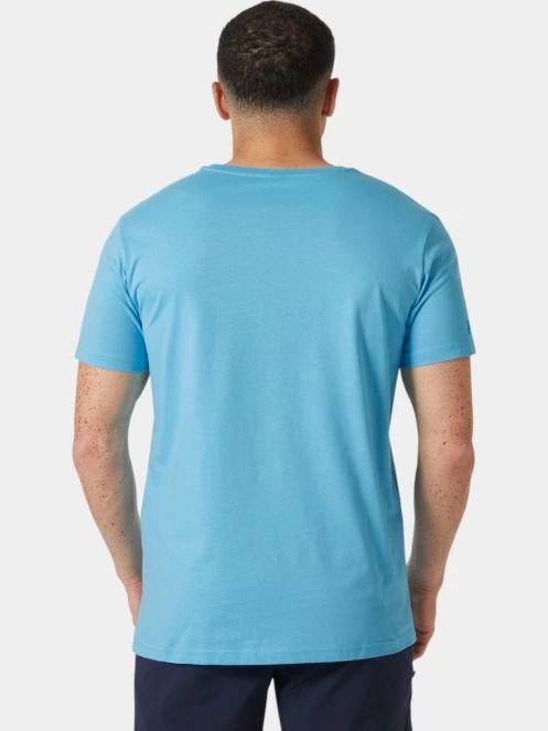 tricou cu maneci scurte pt. barbati Helly Hansen Shoreline T-Shirt 3.0 albastru deschis 3