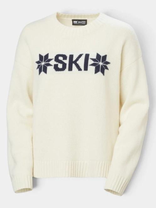pulover tricotat pt. femei Helly Hansen W Bliss Ski Knit Sweater nisip 6