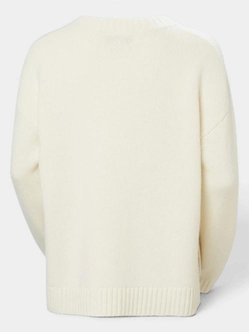 pulover tricotat pt. femei Helly Hansen W Bliss Ski Knit Sweater nisip 7
