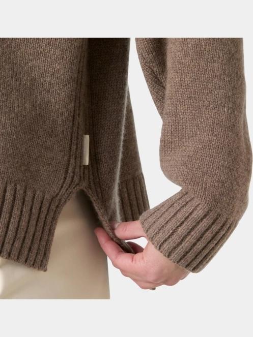 pulover tricotat pt. femei Helly Hansen W Bliss Ski Knit Sweater maro 4