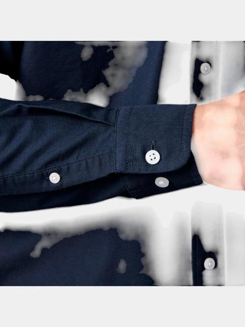 camasa cu maneci lungi pt. barbati Helly Hansen Shore Ls Shirt albastru inchis 5