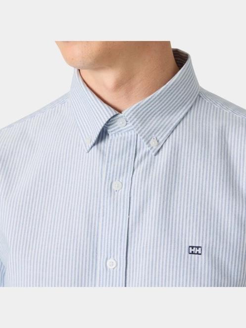 camasa cu maneci lungi pt. barbati Helly Hansen Shore Ls Shirt albastru deschis 4