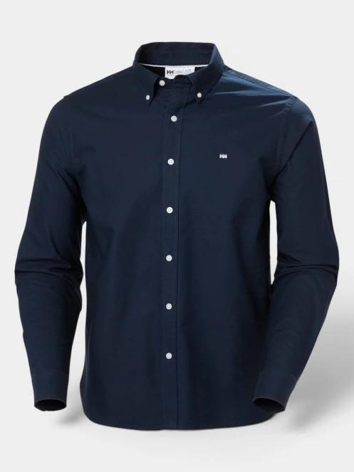 camasa cu maneci lungi pt. barbati Helly Hansen Shore Ls Shirt albastru inchis 6