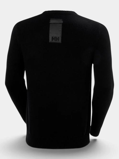 pulover tricotat pt. barbati Helly Hansen Afton Knit Sweater negru 7