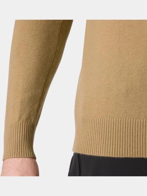 pulover tricotat pt. barbati Helly Hansen Afton Knitted 1/2 Zip maro 6