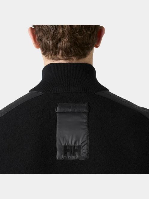 pulover tricotat pt. barbati Helly Hansen Afton Knitted 1/2 Zip negru 5